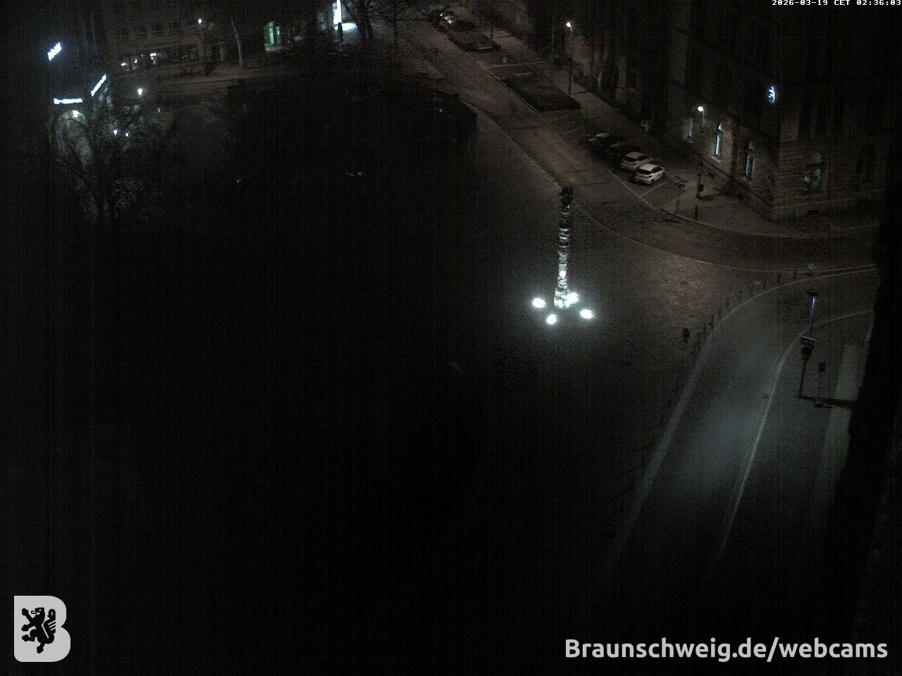 Archiv Foto Webcam Blick vom Rathausturm in Braunschweig