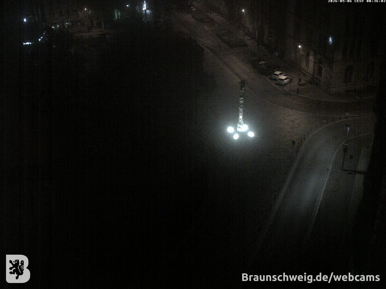 Archiv Foto Webcam Blick vom Rathausturm in Braunschweig