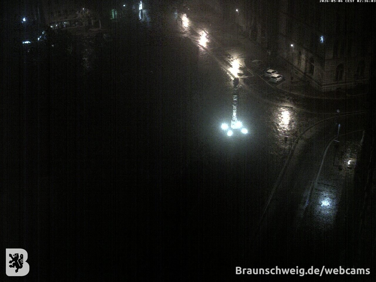 Archiv Foto Webcam Blick vom Rathausturm in Braunschweig