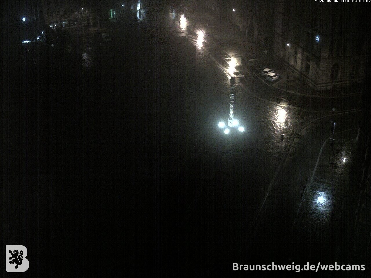 Archiv Foto Webcam Blick vom Rathausturm in Braunschweig