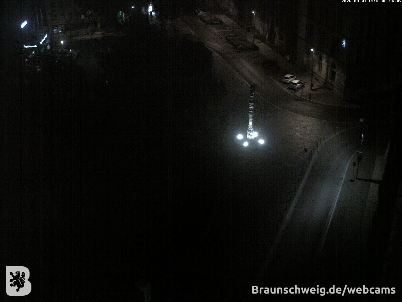 Archiv Foto Webcam Blick vom Rathausturm in Braunschweig