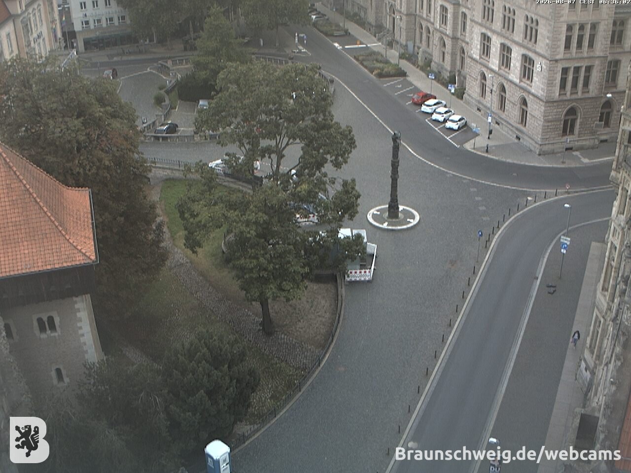 Archived image Webcam Town Hall Braunschweig