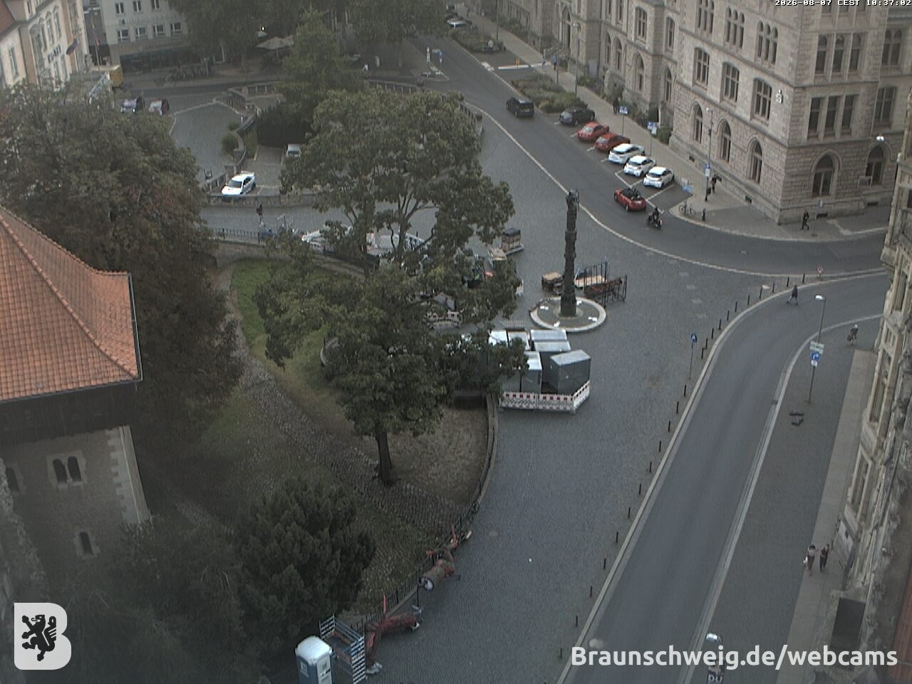 Archived image Webcam Town Hall Braunschweig