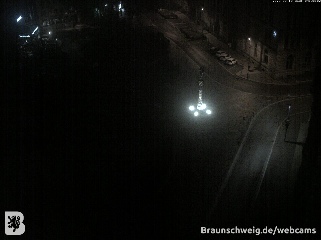 Archiv Foto Webcam Blick vom Rathausturm in Braunschweig