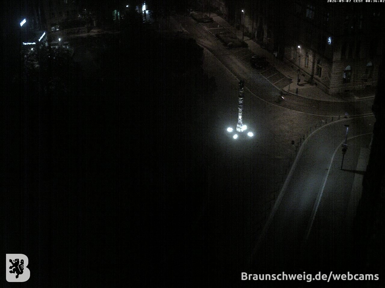 Archiv Foto Webcam Blick vom Rathausturm in Braunschweig