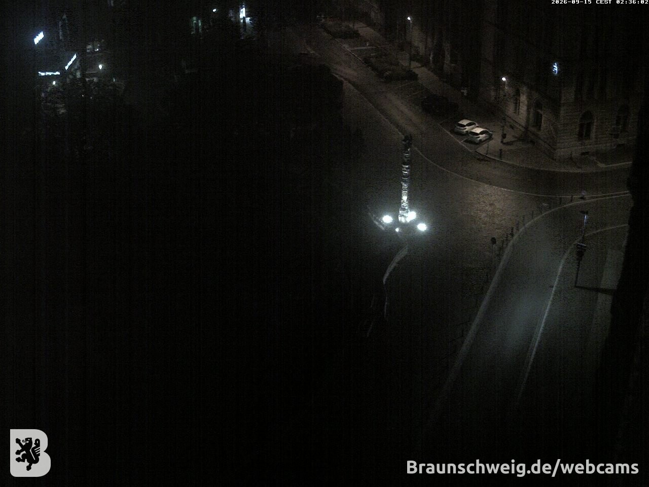 Archiv Foto Webcam Blick vom Rathausturm in Braunschweig