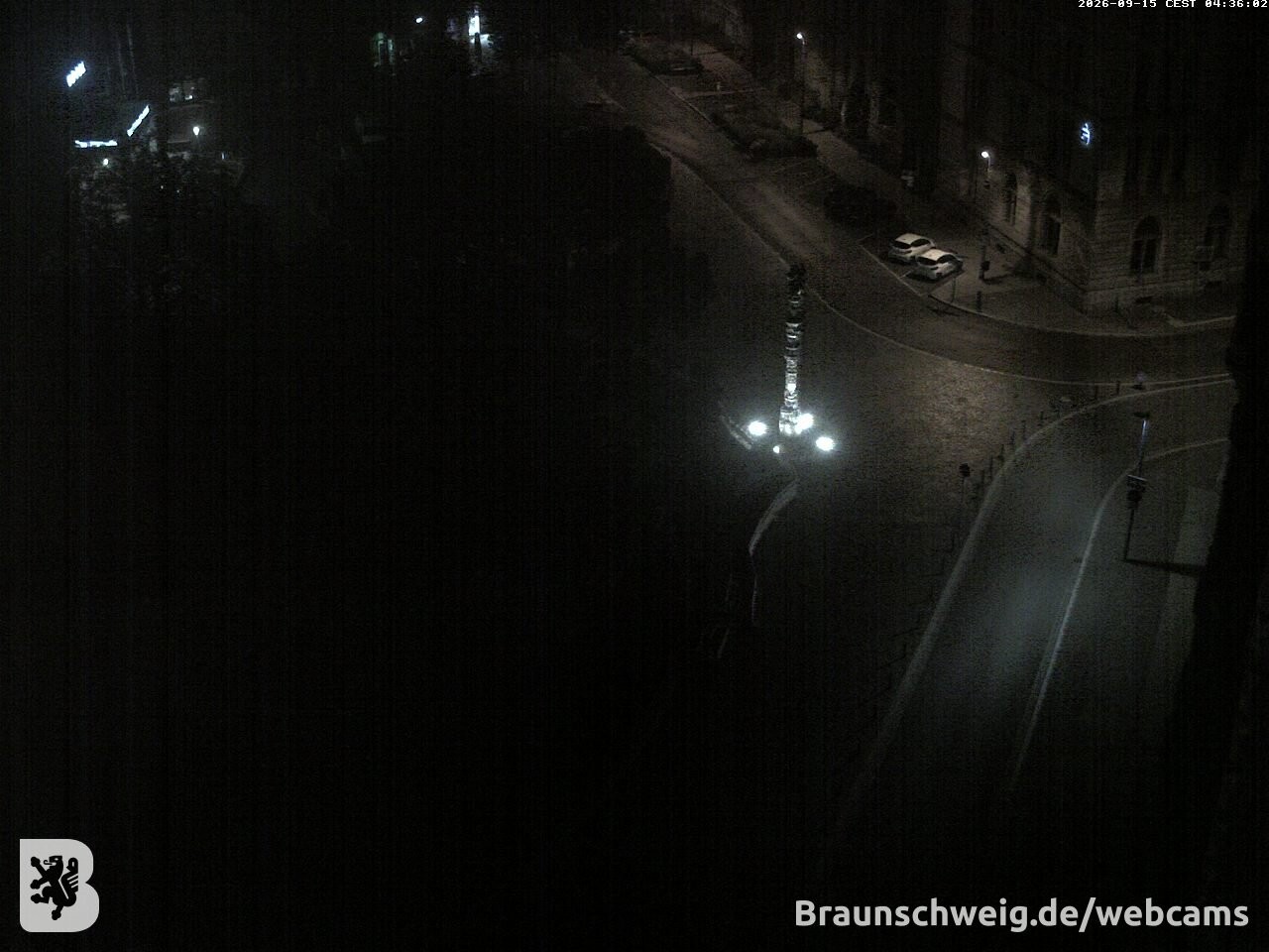 Archiv Foto Webcam Blick vom Rathausturm in Braunschweig