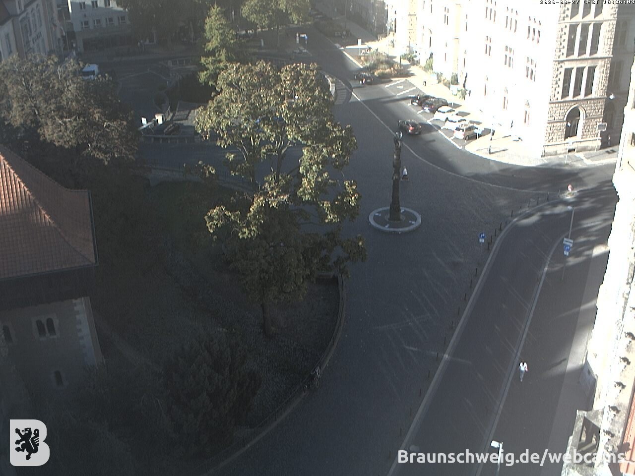 Archiv Foto Webcam Blick vom Rathausturm in Braunschweig