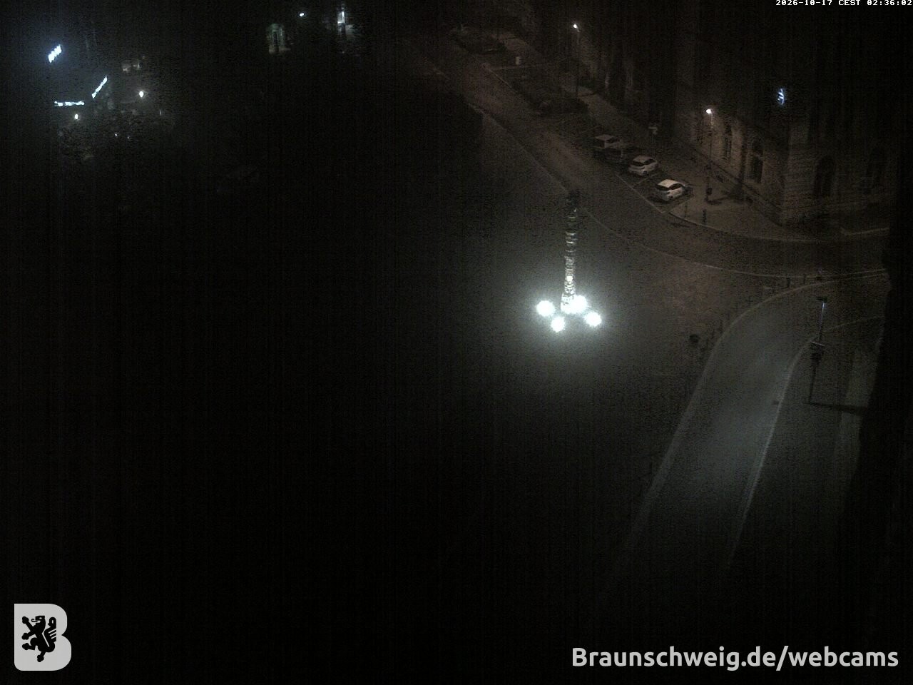 Archiv Foto Webcam Blick vom Rathausturm in Braunschweig