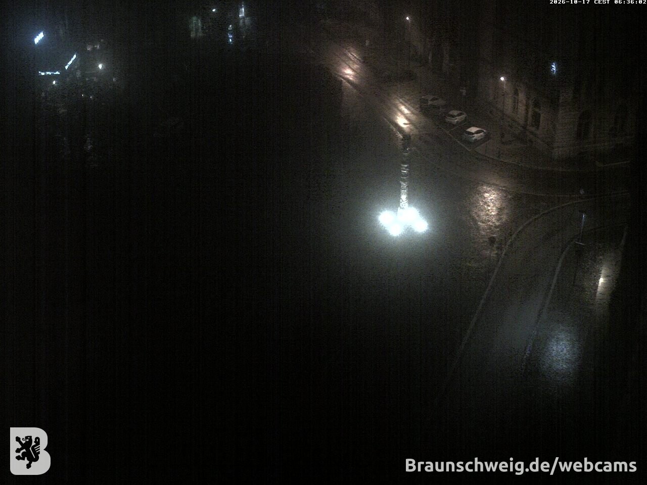 Archiv Foto Webcam Blick vom Rathausturm in Braunschweig