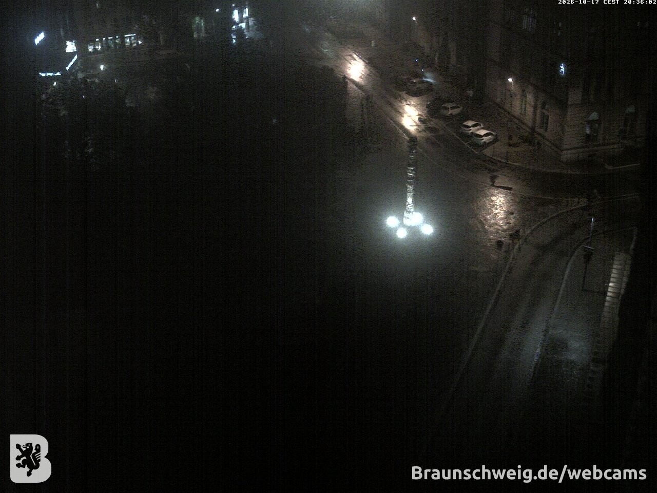 Archiv Foto Webcam Blick vom Rathausturm in Braunschweig
