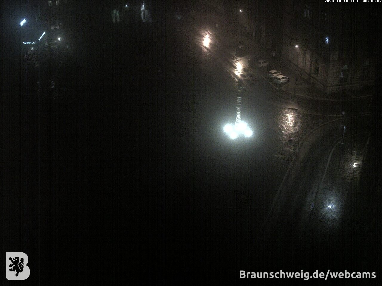 Archiv Foto Webcam Blick vom Rathausturm in Braunschweig