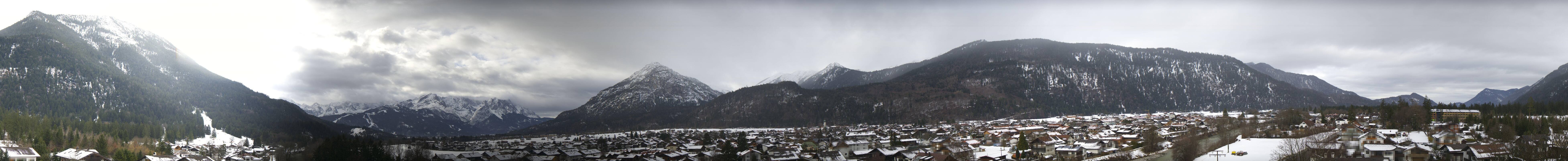 Archived image Webcam Farchant (Bavaria)