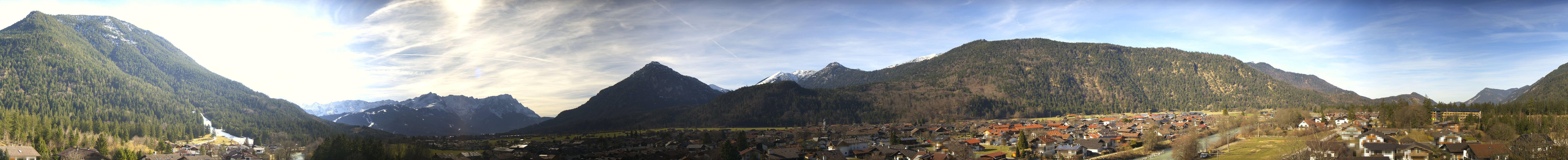 Archived image Webcam Farchant (Bavaria)