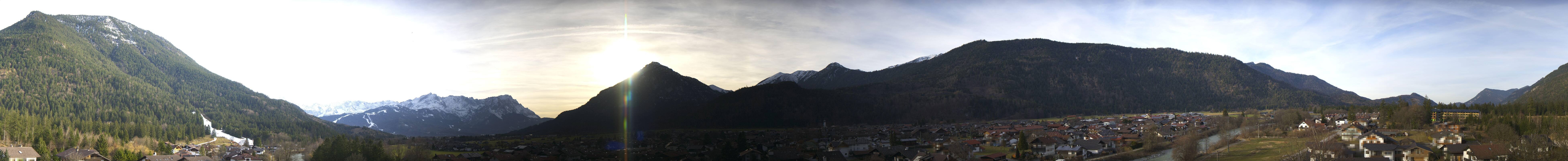 Archived image Webcam Farchant (Bavaria)