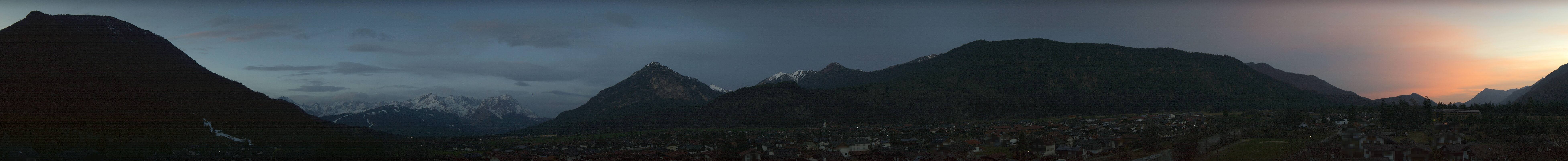 Archived image Webcam Farchant (Bavaria)