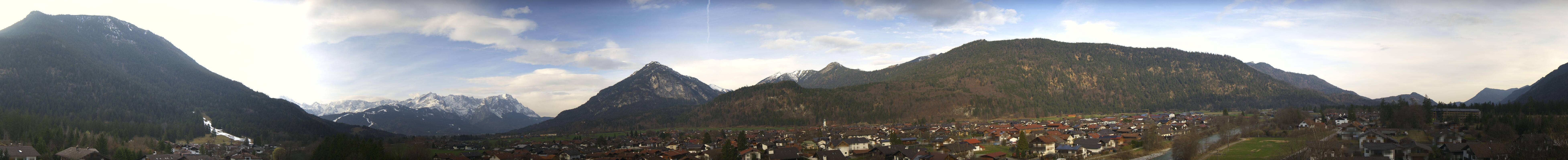 Archived image Webcam Farchant (Bavaria)