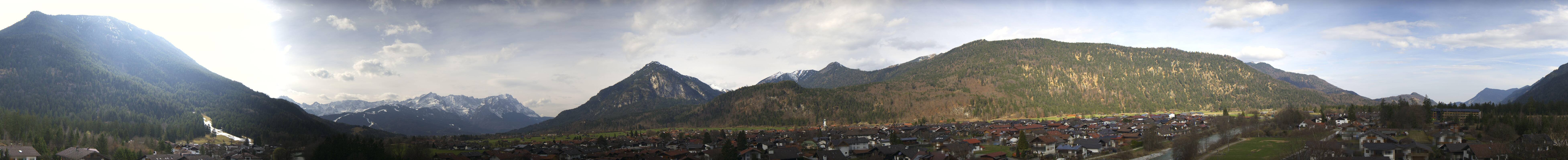 Archived image Webcam Farchant (Bavaria)