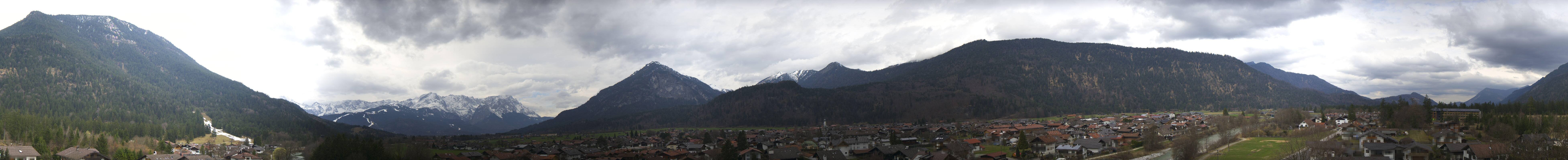 Archived image Webcam Farchant (Bavaria)