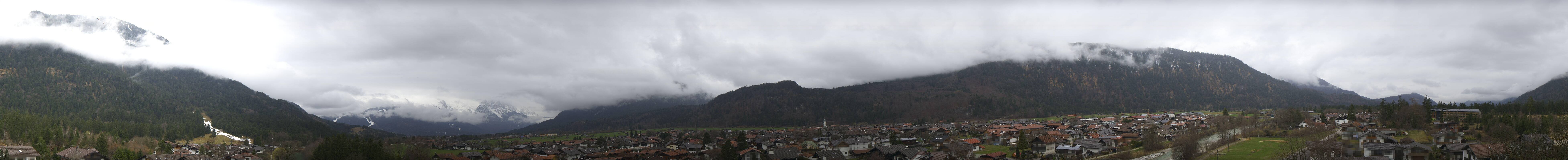 Archived image Webcam Farchant (Bavaria)