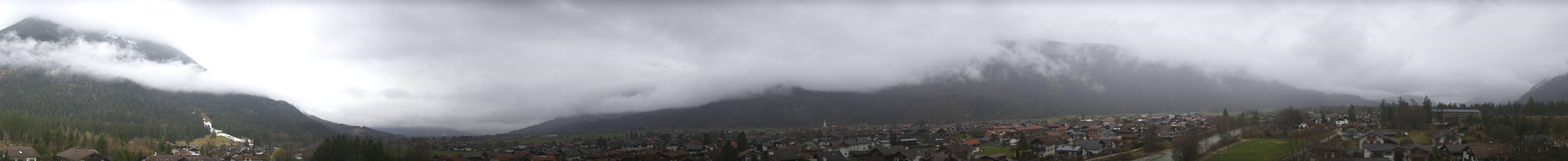 Archived image Webcam Farchant (Bavaria)