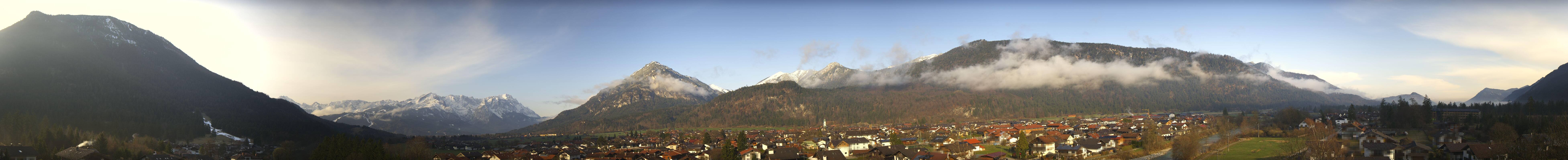 Archived image Webcam Farchant (Bavaria)