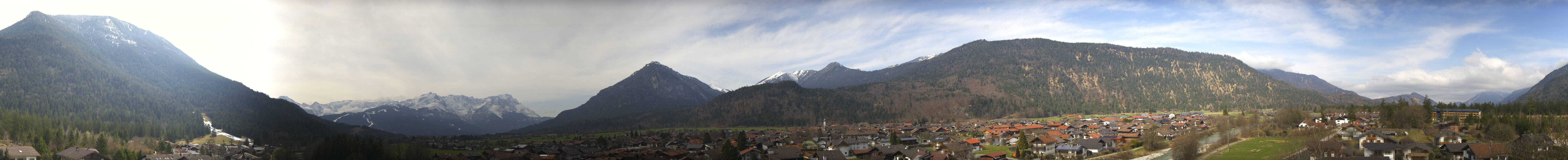 Archived image Webcam Farchant (Bavaria)