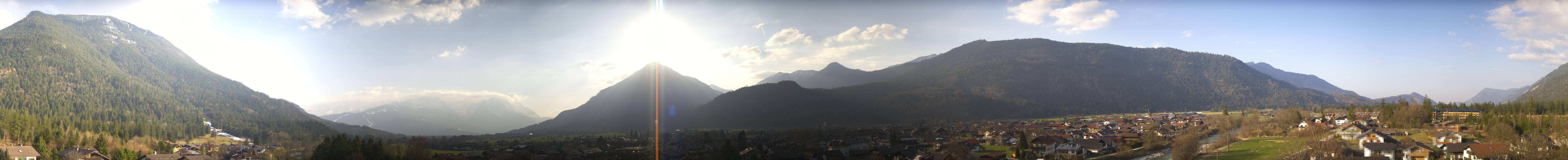 Archived image Webcam Farchant (Bavaria)