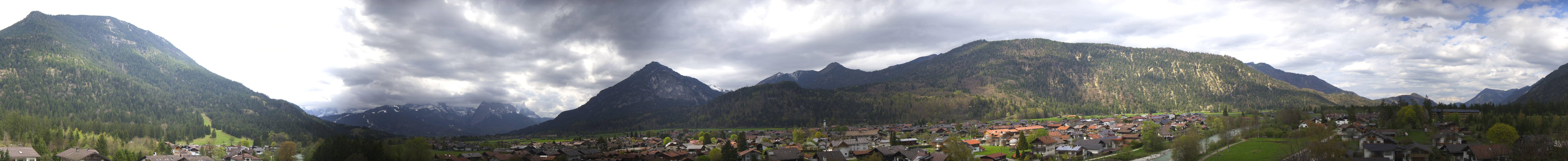 Archived image Webcam Farchant (Bavaria)