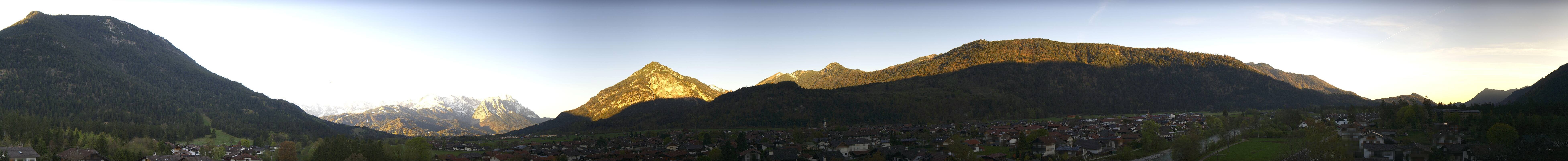 Archived image Webcam Farchant (Bavaria)