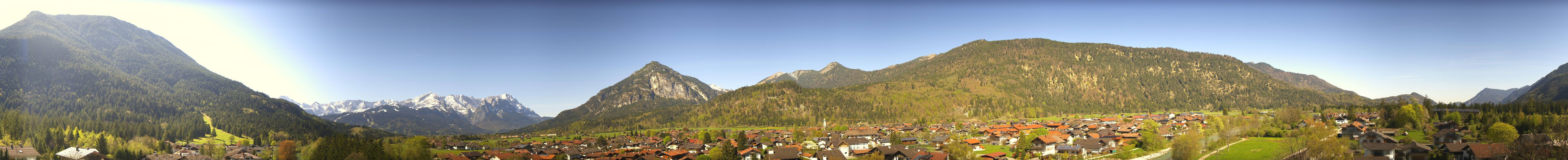 Archived image Webcam Farchant (Bavaria)