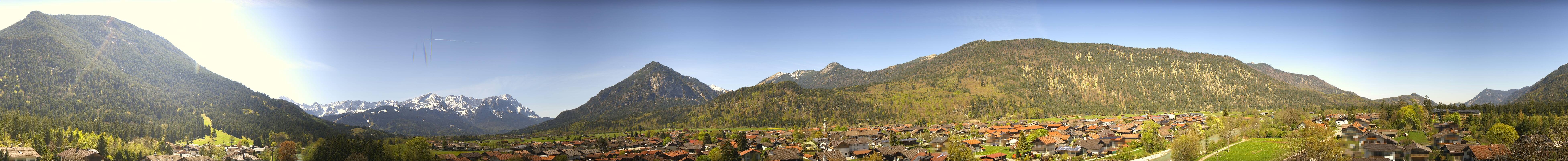 Archived image Webcam Farchant (Bavaria)