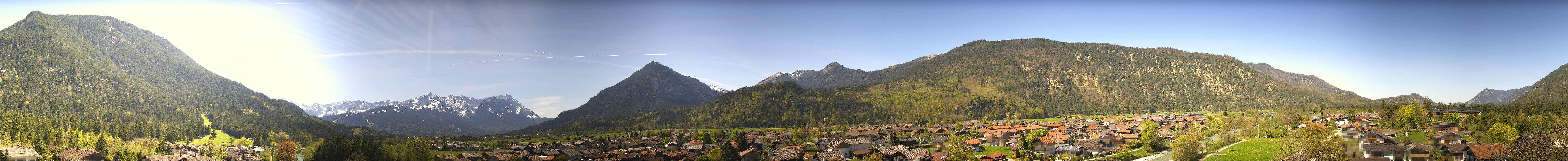 Archived image Webcam Farchant (Bavaria)