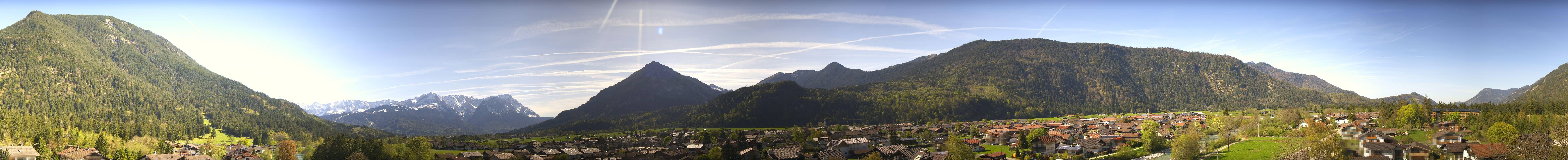 Archived image Webcam Farchant (Bavaria)