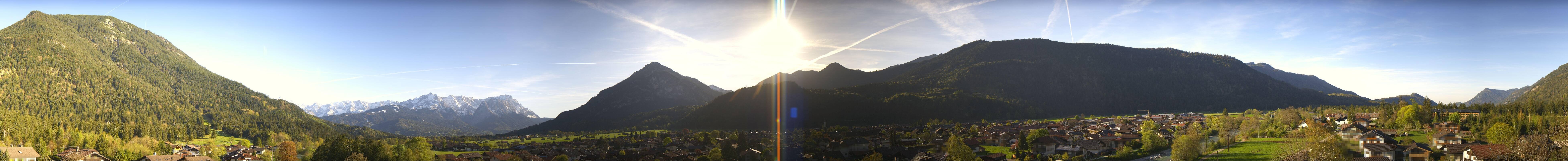 Archived image Webcam Farchant (Bavaria)