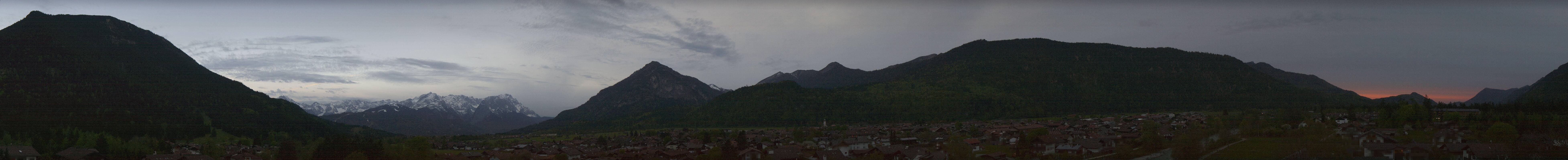 Archived image Webcam Farchant (Bavaria)