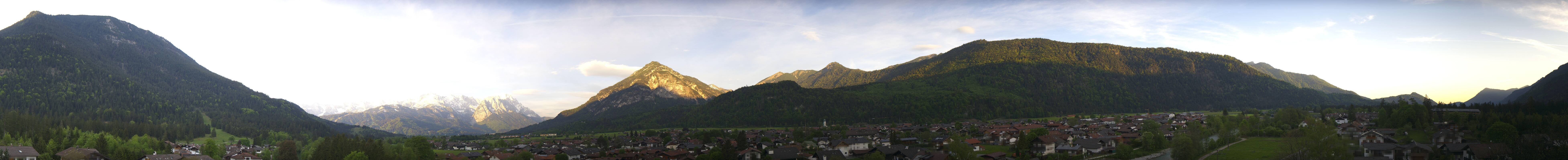 Archived image Webcam Farchant (Bavaria)