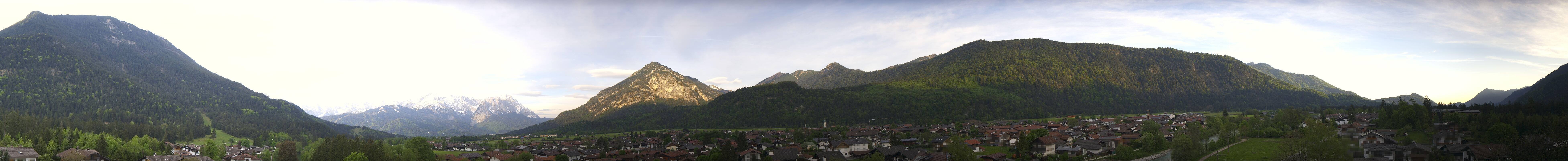 Archived image Webcam Farchant (Bavaria)