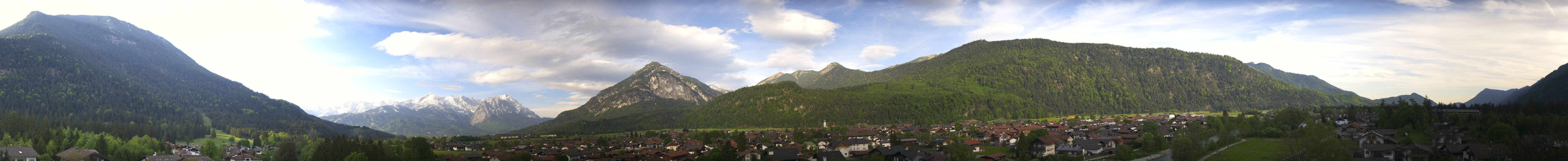 Archived image Webcam Farchant (Bavaria)