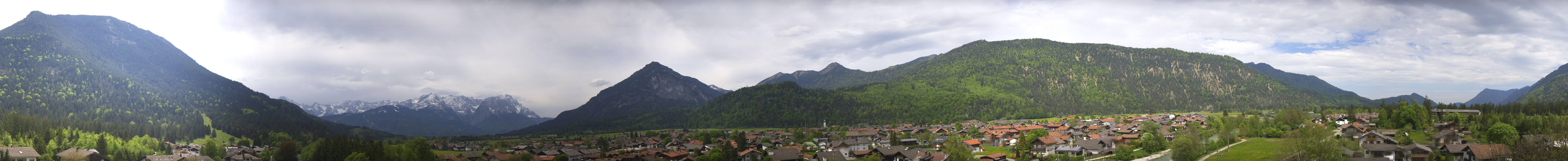 Archived image Webcam Farchant (Bavaria)