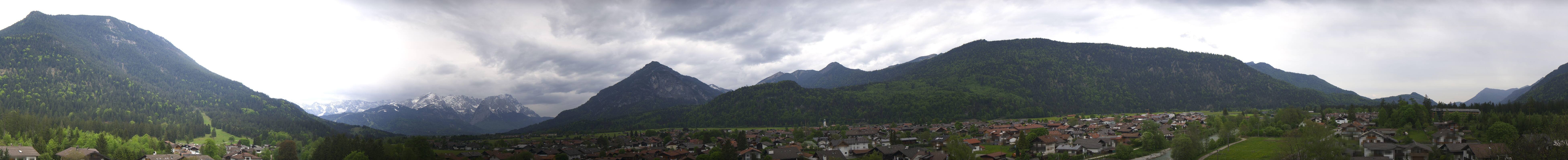 Archived image Webcam Farchant (Bavaria)