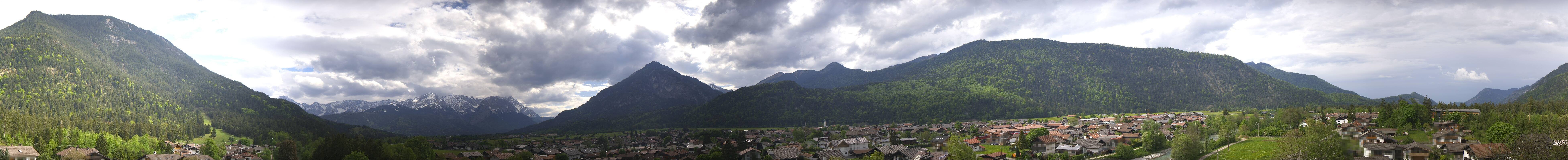 Archived image Webcam Farchant (Bavaria)