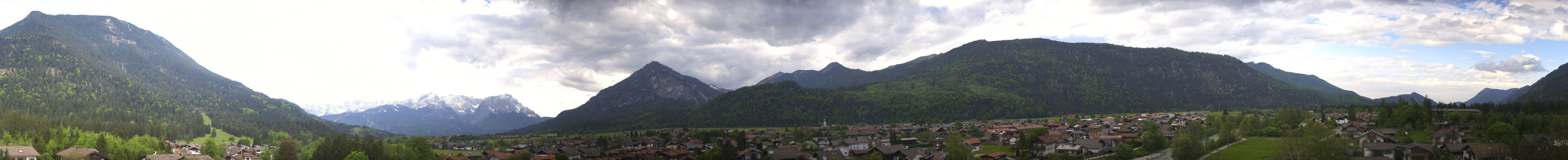 Archived image Webcam Farchant (Bavaria)