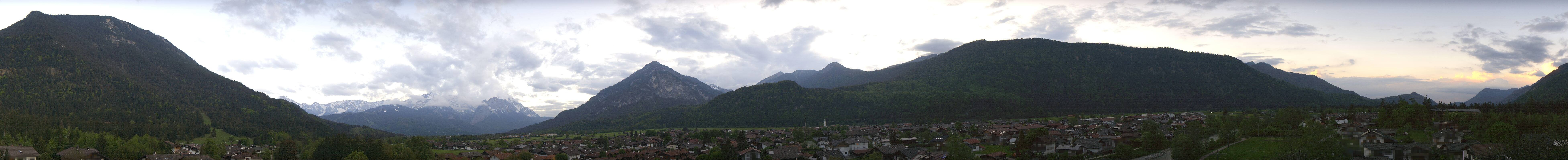 Archived image Webcam Farchant (Bavaria)