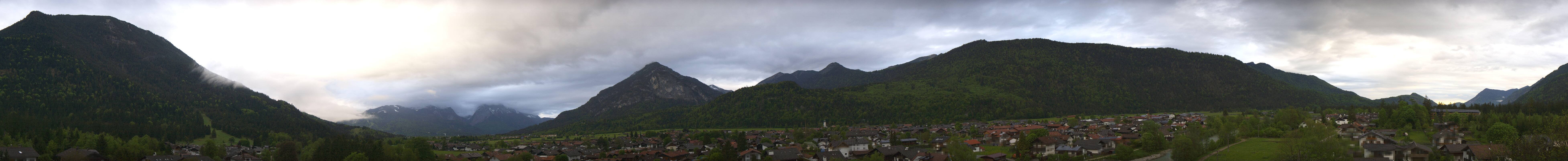 Archived image Webcam Farchant (Bavaria)
