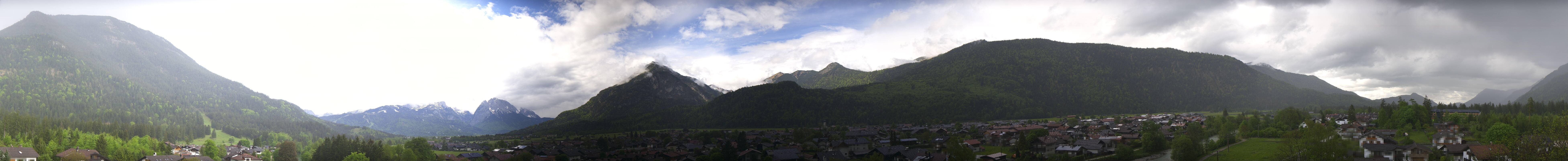 Archived image Webcam Farchant (Bavaria)