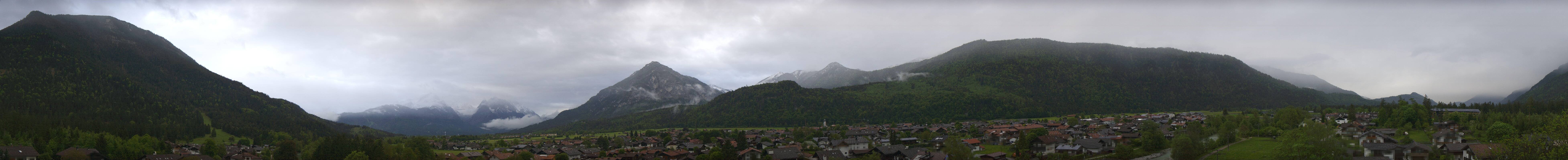 Archived image Webcam Farchant (Bavaria)