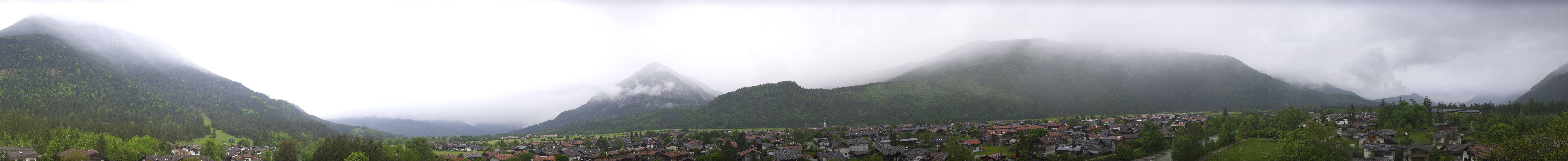 Archived image Webcam Farchant (Bavaria)