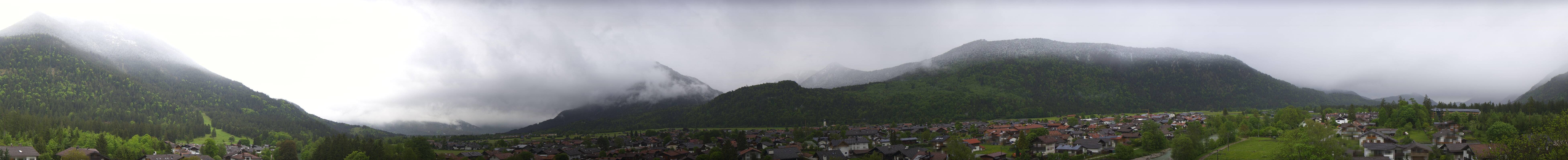 Archived image Webcam Farchant (Bavaria)