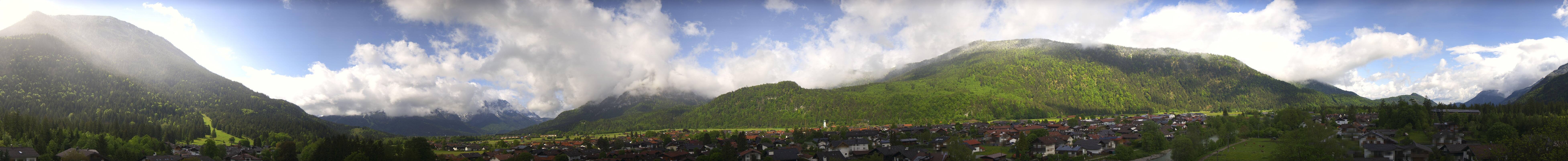 Archived image Webcam Farchant (Bavaria)